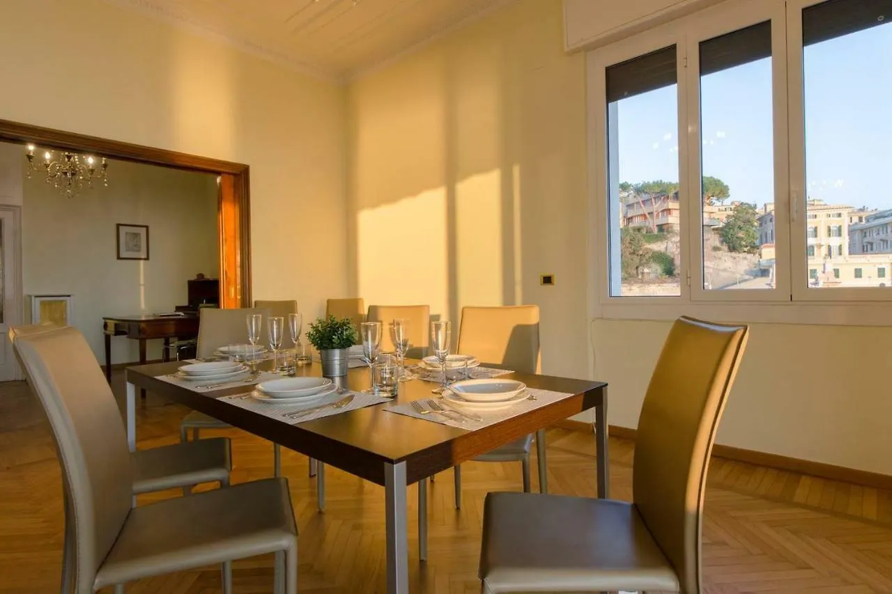 Joivy Splendid Apartment For 8 With Beautiful Seaview Genoa
